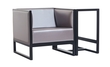 Dřevěné lounge křeslo TON CASABLANCA 363 683 – buk, celočalouněné