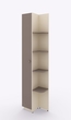 Koncová policová skříň Siluet 30x60x235,6 cm