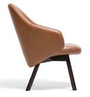 Čalouněné lounge křeslo TON ALBA 363 416 – dub, celočalouněné