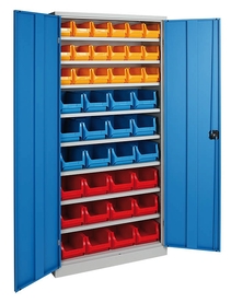 Skříň s plastovými boxy E731A8P