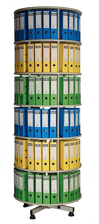 Archivační otočná skříň ( regál ) Compact - 6 pater